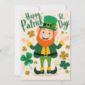 Lucky Charm: Vier het groene leven in St Paddy's Kaart (Voorkant)