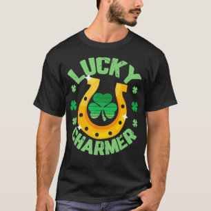 LUCKY CHARMER Boys Kinder Meisje Funny St Patricks T-shirt
