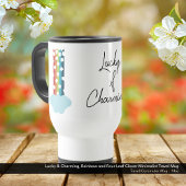 Lucky & Charming Rainbow 4-Leaf Clover Minimalist Reisbeker