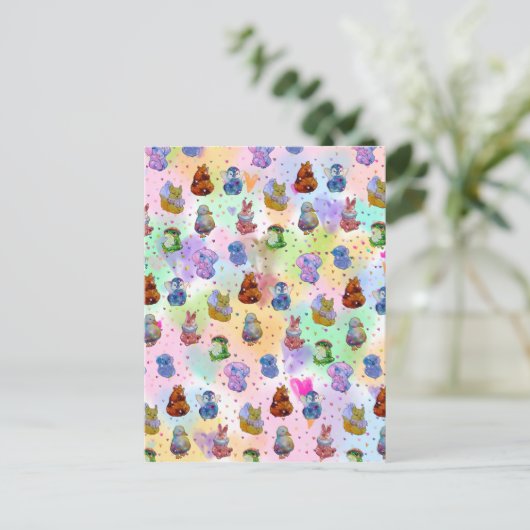 Lucky Charms Briefkaart (Staand voorkant)