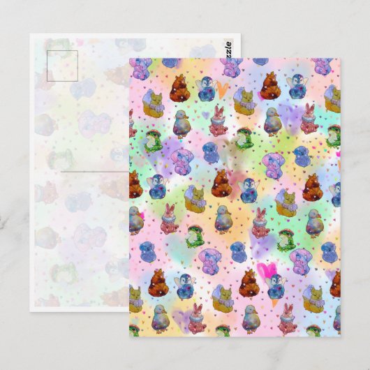 Lucky Charms Briefkaart (Voorkant / Achterkant)