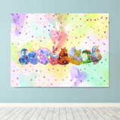 Lucky Charms Canvas Afdruk (Insitu (Houten vloer))