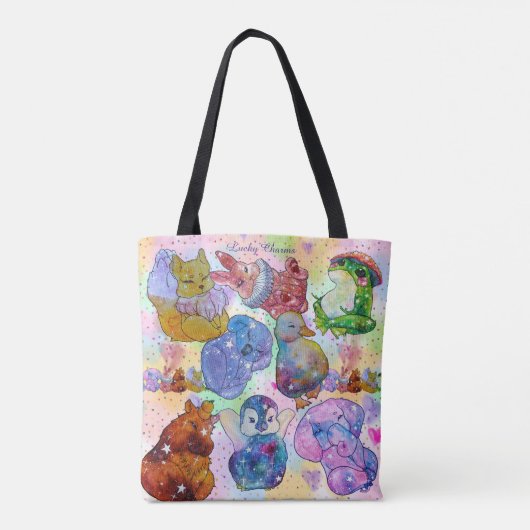 Lucky Charms Canvas tas (Achterkant)