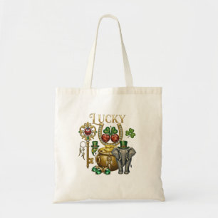 Lucky Charms En geluksymbolen St. Patrick's Tote Bag