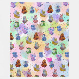Lucky Charms Fleece Deken