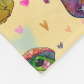 Lucky Charms Fleece Deken (Hoek)