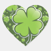 Lucky Charms Hart Sticker (Voorkant)