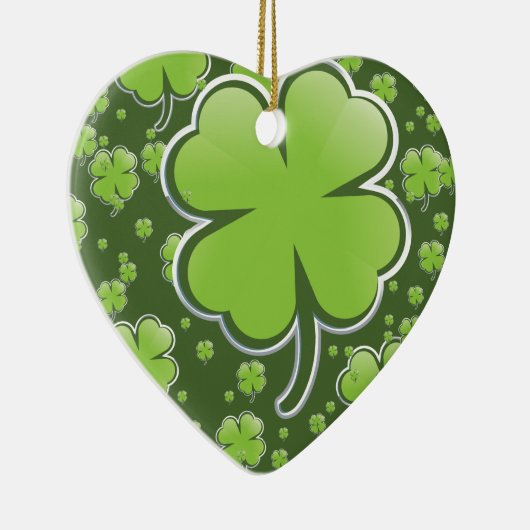 Lucky Charms Keramisch Ornament (Rechts)