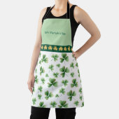 Lucky Charms Klavermuts Schort Groen Wit Goud (Insitu)