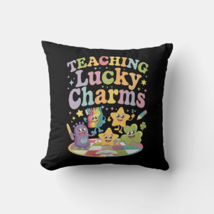 Lucky Charms onderwijzen aan leraar St. Patrick's  Kussen