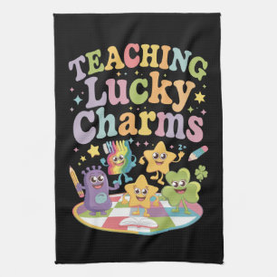 Lucky Charms onderwijzen aan leraren St. Patrick's Theedoek