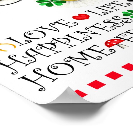 Lucky Charms Poster (Hoek)