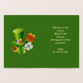 Lucky Charms St. Patrick's Day Luxury Folie Kaarten (Binnen)