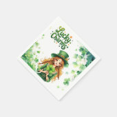 Lucky Charms St Patrick's Day Papieren servet (Hoek)