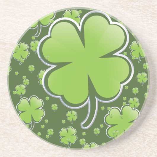 Lucky Charms Zandsteen Onderzetter (Voorkant)