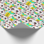 Lucky Chinese Cat Cadeaupapier (Hoek)