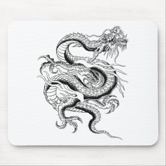 Lucky Chinese Dragon Muismat