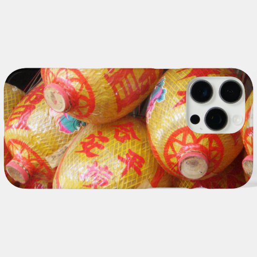Lucky Chinese papierlantaarns Case-Mate iPhone Case (Achterkant (horizontaal))