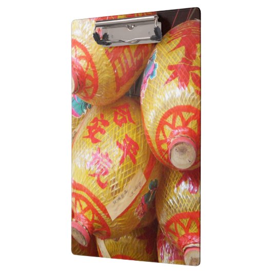 Lucky Chinese papierlantaarns Klembord (Links)