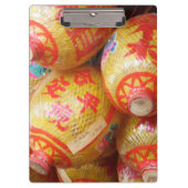 Lucky Chinese papierlantaarns Klembord (Voorkant)