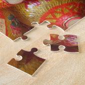 Lucky Chinese papierlantaarns Legpuzzel (Zijkant)