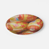 Lucky Chinese papierlantaarns Papieren Bordje (Gekanteld)