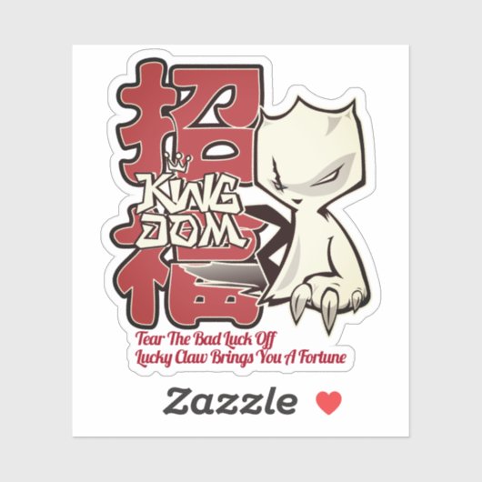 Lucky Claw Sticker (Vel)