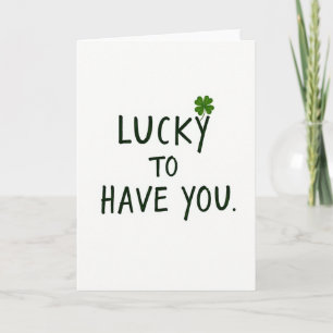 Lucky Clover Berichtkaart Kaart