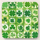 Lucky clover bier onderzetter (Voorkant)