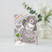 Lucky Clover Briefkaart (Staand voorkant)