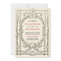 Lucky Clover bruiloft uitnodiging