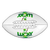 Lucky Clover Design voor St. Patrick's Day American Football (Voorkant)