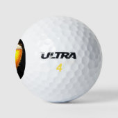 Lucky Clover Design voor St. Patrick's Day Golfballen (Logo)