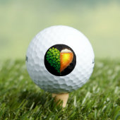Lucky Clover Design voor St. Patrick's Day Golfballen (Insitu Shirt)
