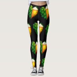 Lucky Clover Design voor St. Patrick's Day Leggings