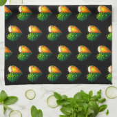 Lucky Clover Design voor St. Patrick's Day Theedoek (Gevouwen)