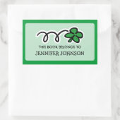 Lucky clover Dit boek behoort tot de sticker (Tas)