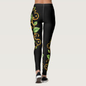 Lucky Clover 🍀 Een tijdloos symbool van geluk Leggings (Achterkant)