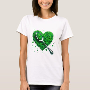 Lucky Clover 🍀 Een tijdloos symbool van geluk T-shirt
