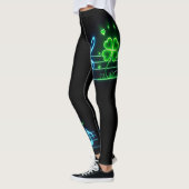 Lucky Clover en Muzieknoten Leggings (Links)