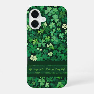 Lucky Clover Field iPhone 16 Hoesje