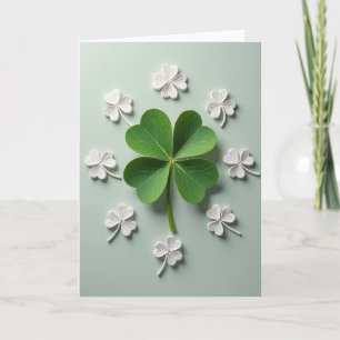 Lucky Clover Fine Art Kaart