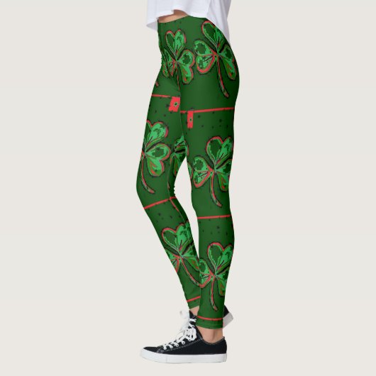 Lucky Clover Fun Leggings (Links)