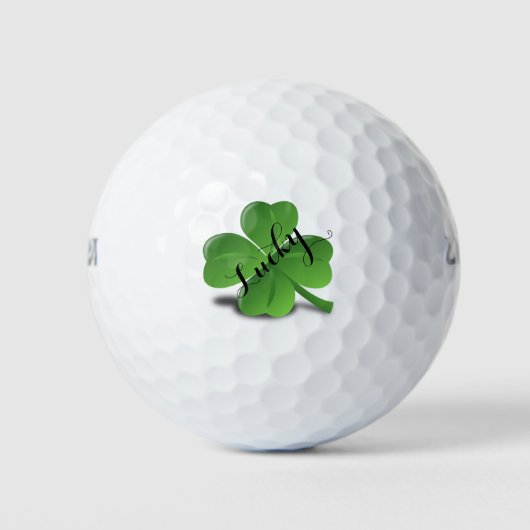 Lucky Clover Golfballen (Voorkant)