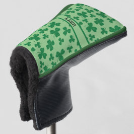 Lucky Clover Green Gepersonaliseerde Golf Putter H Golfheadcover