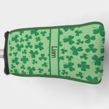 Lucky Clover Green Gepersonaliseerde Golf Putter H