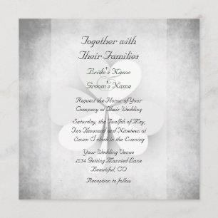 Lucky Clover Grijs Wit Groen Sinaasappel Iers Brui Kaart