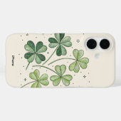 Lucky Clover iPhone 16 Hoesje (Achterkant (horizontaal))