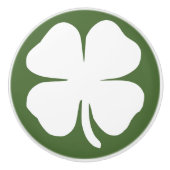 Lucky Clover Keramische Knop (Voorkant)
