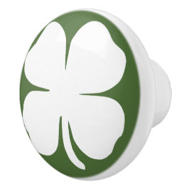 Lucky Clover Keramische Knop